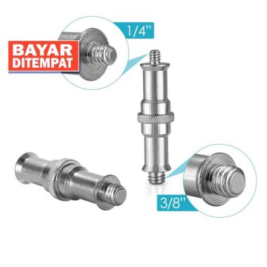 SPIGOT ADAPTER 1/4 MALE 3/8 MALE / SPIGOT TRIPOD