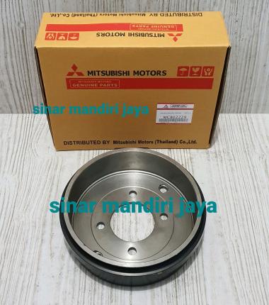 TROMOL REM TANGAN HAND BRAKE SHOE MITSUBISHI PS136 HDX ATAU PS125 TURBO CANTER ASLI
