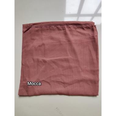 AliMaMa - BELLA SQUARE TERMURAH - Jilbab Segi Empat Polycotton - Hijab Segiempat Murah Medan MOCCA