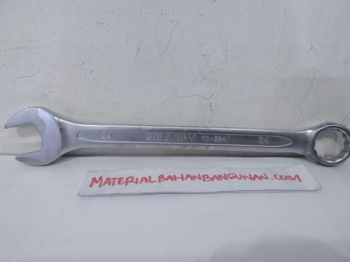Kunci Ring Pas 24 mm Sellery Vanadium chrome Bulak Balik Konci Depok