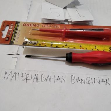 PAKET OBENG GAGANG KARET KECIL TOHO PLUS 3 INCH OBENG TESPEN 4 INCH