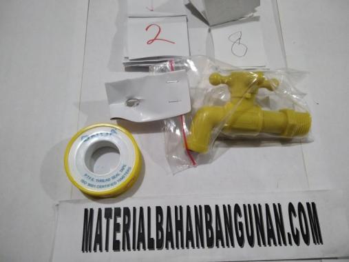 paket kran kamar mandi pvc baling 0.5 inch isolasi seal tape onda