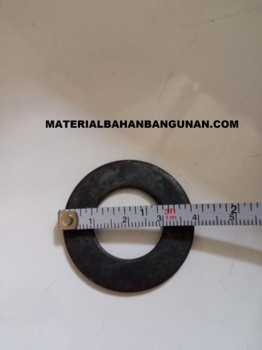 Ring Plat Baja 3/4 inch m 20 Washer Plate Hitam Pengencang Baut