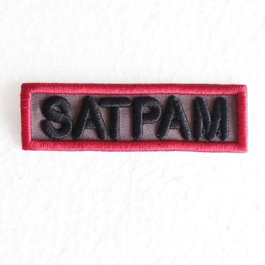 Bordir Atribut Kerja Satpam Atribut Tulisan Satpam Bordir Timbul Mulyocreative