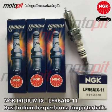 Ngk Iridium Lfr6Aix-11 Busi Mobil Innova Alphard Vellfire Sienta Camry
