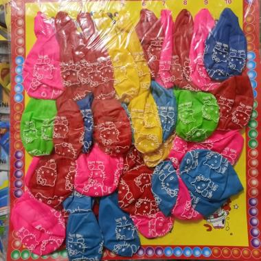 Grosir Balon Karakter isi 40 pcs BT21 warna
