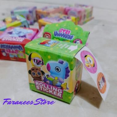 Mainan Rolling Sticker/Sticker Gulung Karakter/Stiker Mainan
