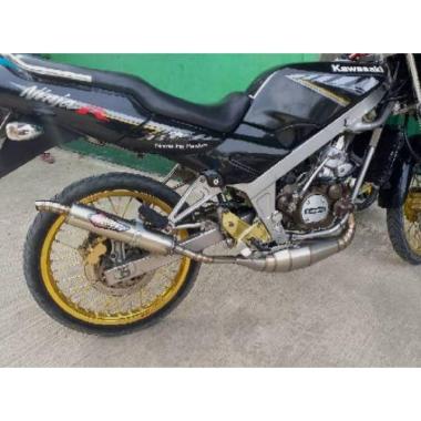 Knalpot Racing 2Tak Creampie Crimpi Ninja R Rr Ss Stainless Steel