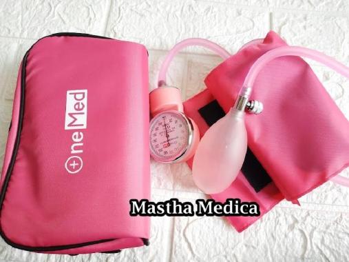 Paket Tensi 200 + Manset Dewasa + Manset Bayi + Manset Anak PINK