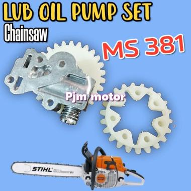 Ms381 Lub oil pump assy Pompa oli mesin chain saw senso sinso Ms 381