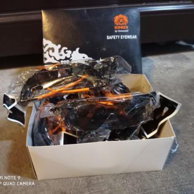 Kacamata Safety King'S Original Smoke