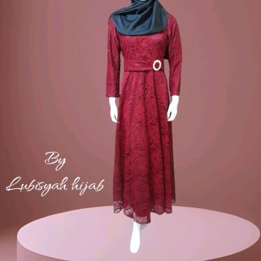 gamis brokat Jepang XXL