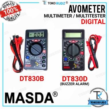 Multimeter Multitester Avometer Digital DT830B DT830D Buzzer Alarm DT830D Buzzer