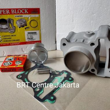 Blok Bore Up Ceramic BRT 62 mm Mx King Vixion Xabre R15