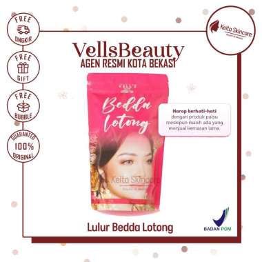 Vells Beauty Lulur Bedda Lotong Original 2pcs
