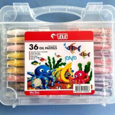 Crayon / Oil Pastel Titi 36 ( Set )  Multicolor