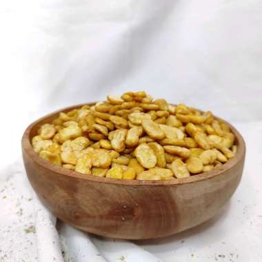 Kacang Koro Kupas Gurih Asin - 250 gram / Koro Original Renyah / Snack Kiloan