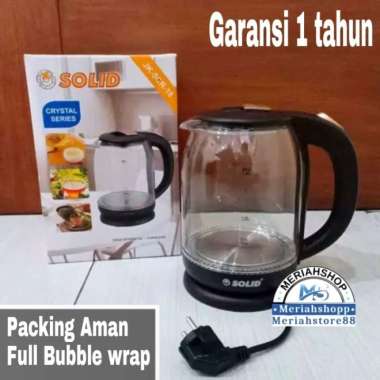 SOLID TEKO AIR 1,8 ltr CERET LISTRIK FULL KACA SOLID JK-5CR 1,8 Ltr