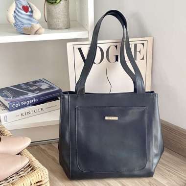 ZS Natalie Totebag - Tweelyforbag - Tas Selempang Wanita - Tas Wanita Black