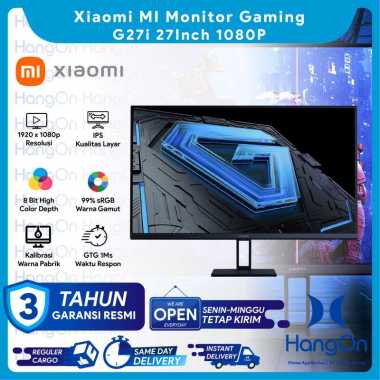 Xiaomi Mi Monitor Gaming G27i / G27i 2026 27 Inch Full HD 1080P 165Hz IPS FHD G27i + Packing Kayu