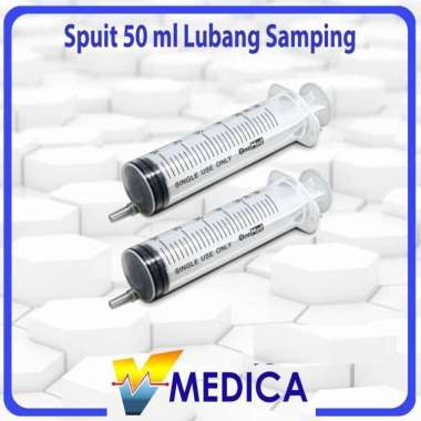 Spuit 50cc Lubang Samping Onemed / Syringe 50ml
