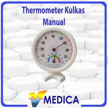 Thermometer Kulkas Manual Pengukur Suhu Kulkas Simple
