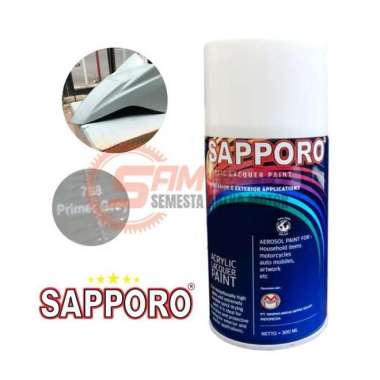 Cat Semprot Sapporo 768 Primer Grey Sparay Warna Epoxy Dasar Abu Pilox
