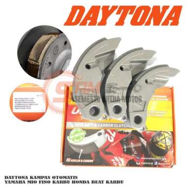 Kampas Ganda Otomatis Daytona Beat Mio Fino Scoopy Fi Clutch Shoe