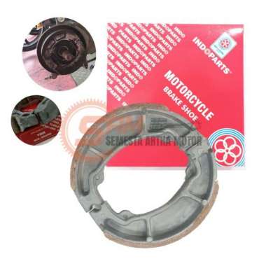 Kampas Rem Belakang Indopart Firodo Mio Xeon GT Soul Nouvo Brake Shoe
