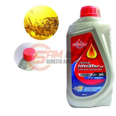 Oli Federal Supreme XX 800ml 20w50 API SJ Jaso MA Motor Bebek