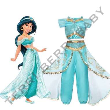 KOSTUM PRINCESS JASMINE ANAK - M