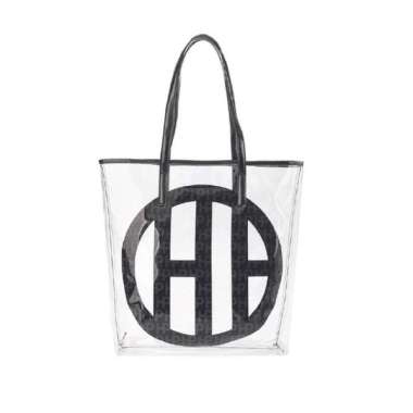 Hush Puppies Tote Bag Wanita Miki Logo Tote Bag Black Black