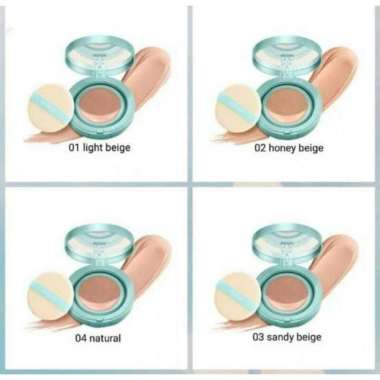 Wardah Exclusive Flawless Cover Cushion 15gr - Bedak Cair- Alas Bedak Finish Flawess 04. Natural