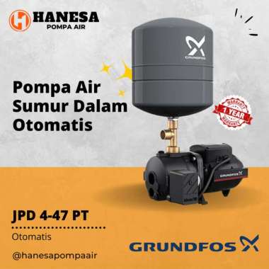 Grundfos JPD 4 - 47 PT Pompa Air Sumur Dalam Otomatis