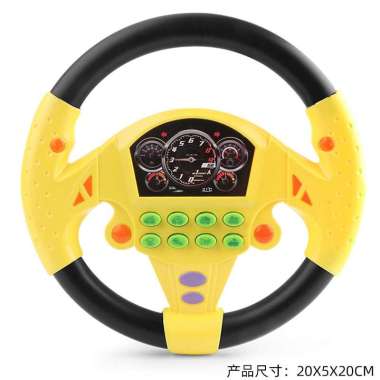 Mainan Anak Setir - Setiran / Mobil Steering Wheel kuning