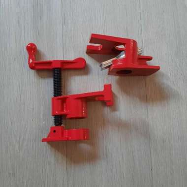 Pipe Clamp 3/4 Inch / Fixture Clamp / Bar Clamp 3/4 Inch Pipa pipa besi 1/2"