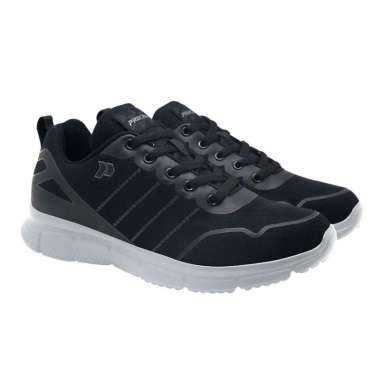 Precise Troy M2 Sepatu Sneakers Pria Hitam - Black/White 45