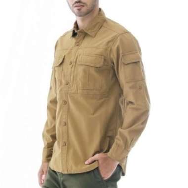 Kemeja Eiger Escrapment XTR LS Shirt 4207 Brown
