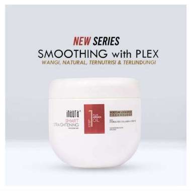 Ready. Inaura Smoothing Inaura 1kg Straightening 1000 ml / Inaura Pelurusan Rambut 1000ml STEP 1 SMA