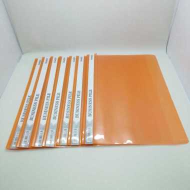 Business File / Bisnis File Kiky Folio Plastik Orange