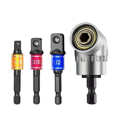 ABZ Set Mata Obeng Adaptor Drill Bits Hex Shank With Adaptor Universal LK010 Obeng Multifungsi + Hp 