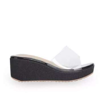 Merina Wedges Black 37
