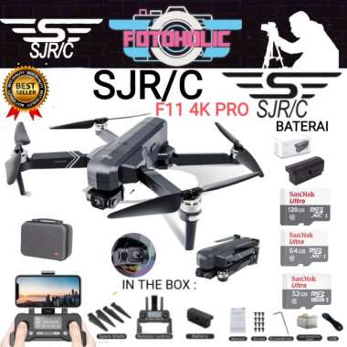 DRONE SJRC F11 PRO 4K/SJRC F11 PRO 4K ANTISHAKE Multicolor