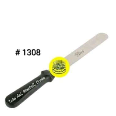 Ateco Icing Spatula Straight Ultra Blade 8 Inch , 20 cm / Spatula Lurus Gagang Fibrox ( 1308 )