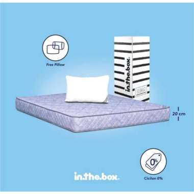 KASUR BUSA INTHEBOX HYBRID UKURAN 120x200x20 / Kasur Busa inthebox / Kasur busa / IN THE BOX