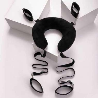 Smspade Tali Pengikat Kaki Tangan Handcuff Wrist Leg BDSM Bondage PCT7 Alat Olahraga Pengecil Perut 