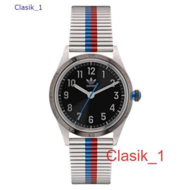 Original 100%!! Adidas AOSY22525 Jam Tangan Pria Analog Silver Garansi Resmi 1 Tahun