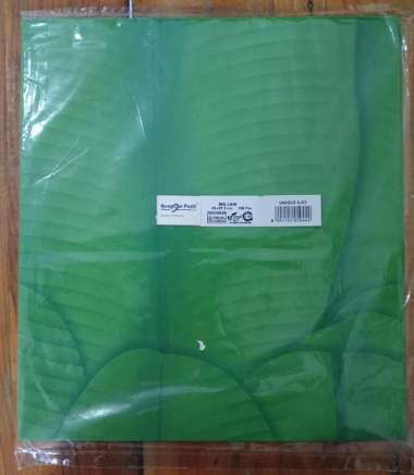 DP SANDWICH PAPER MOTIF DAUN 6-03 25X27.5 ISI 100 BUNGKUS NASI DLL