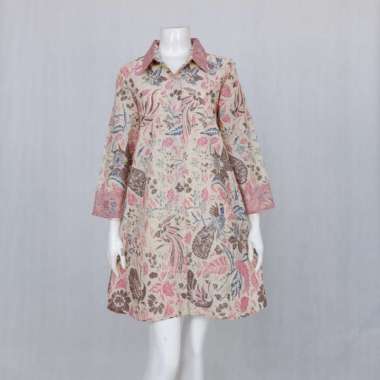 BESTARI BROKLAT 01 | BAJU KONDANGAN BATIK WANITA XXL flora-fauna broklat