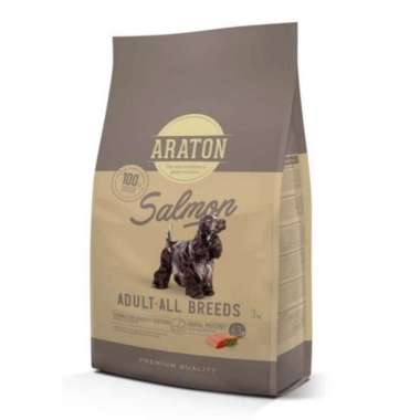 Dog Food Kering Repack Kiloan Araton Adult Dog 1Kg Salmon